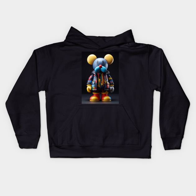 Kaws Hypebeast Duck Kids Hoodie by Nenok